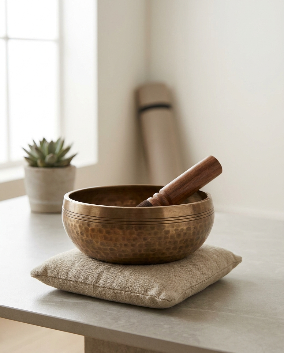 Nocturne Tibetan Singing Bowl with striker